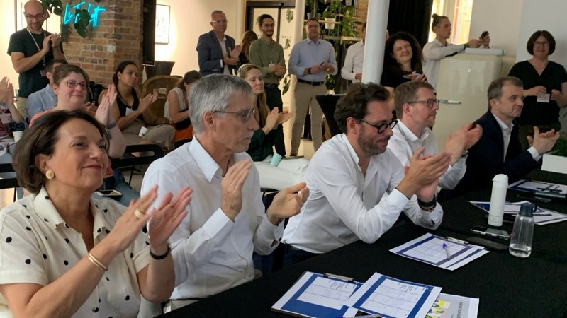 Jury Hackathon - Jean-Damien PONCET, directeur du BEA-TT, 2 ème à partir de la gauche